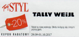  Tally Weijl discount code